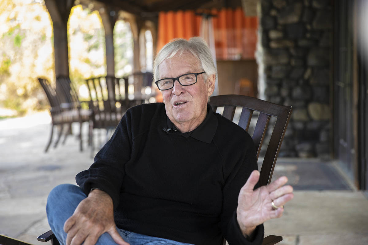 Golden Knights owner Bill Foley at Rock Creek Cattle Company on Friday, Oct. 9, 2020, in Deer L ...