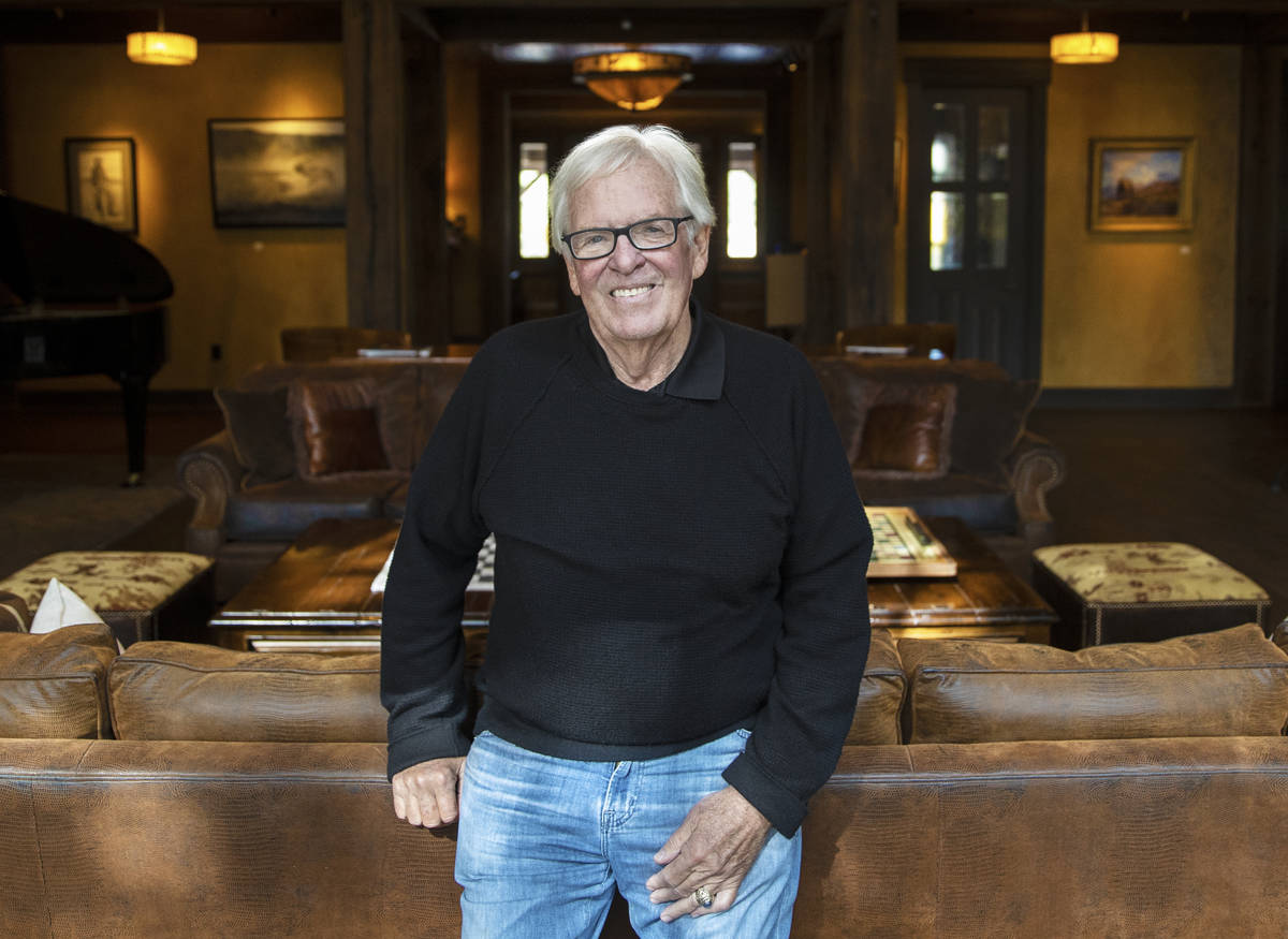 Golden Knights owner Bill Foley at Rock Creek Cattle Company on Friday, Oct. 9, 2020, in Deer L ...