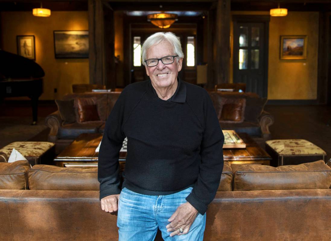 Golden Knights owner Bill Foley at Rock Creek Cattle Company on Friday, Oct. 9, 2020, in Deer L ...