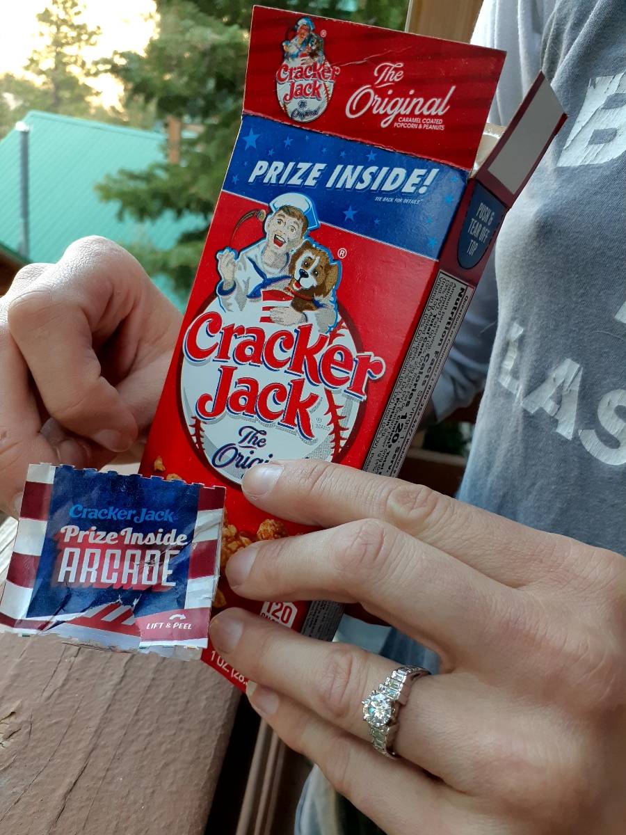 when did cracker jack replace prizes with online games? : r/Wellthatsucks