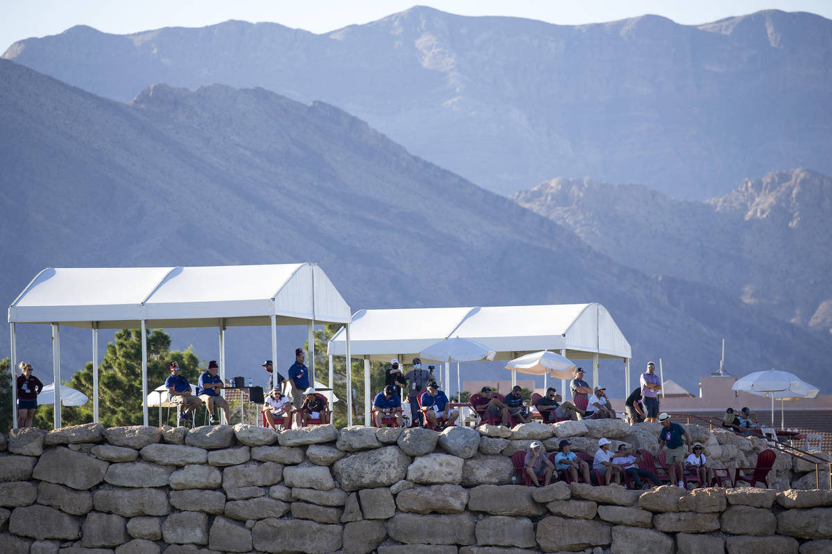 Few spectators were allowed due to coronavirus during the final round of the 2020 Shriners Hosp ...