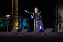 Sebastian Maniscalco performs at Wynn Las Vegas' Event Lawn at its outdoor Event Pavilion on Fr ...