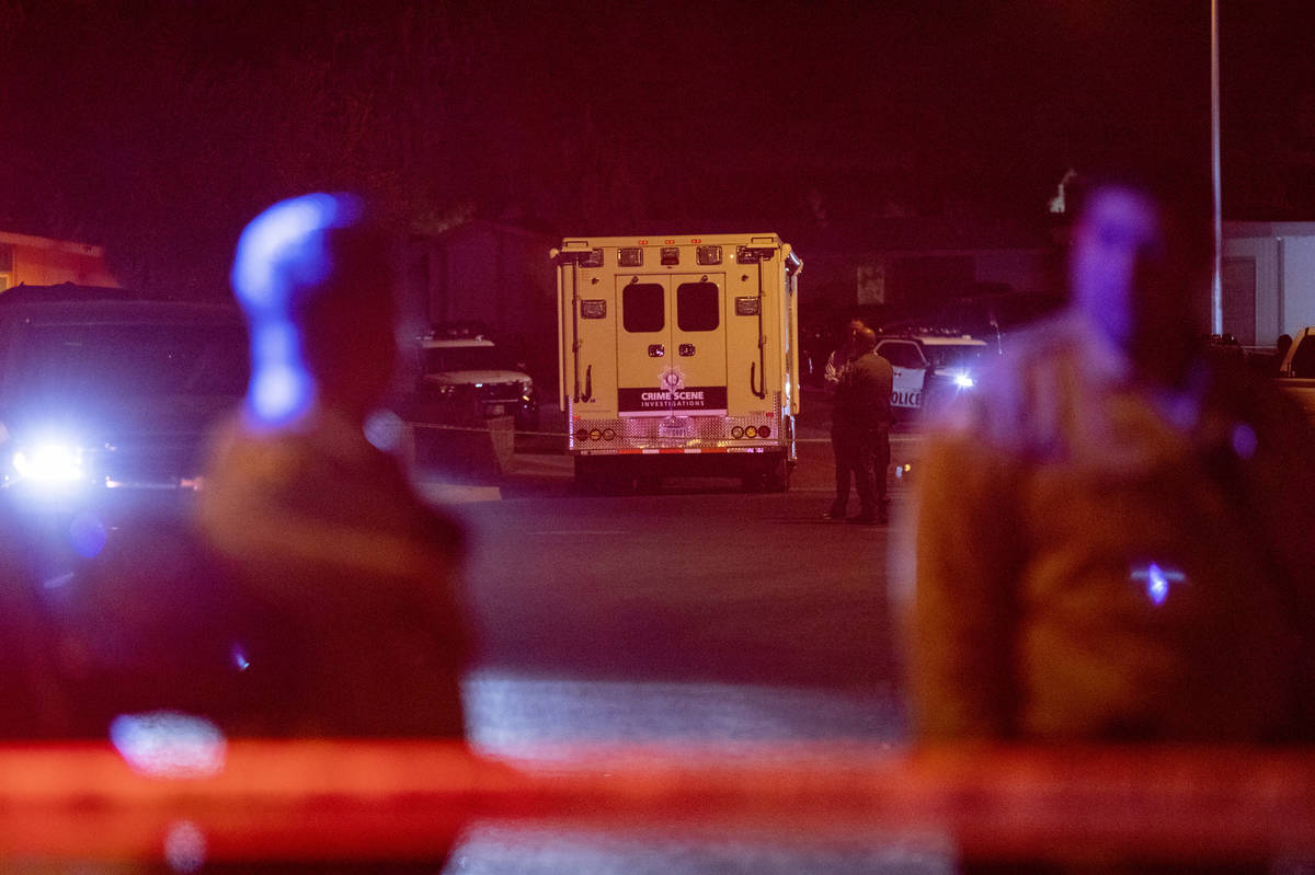 Las Vegas homicide detectives are investigating a stabbing death in the east valley Monday, Oct ...