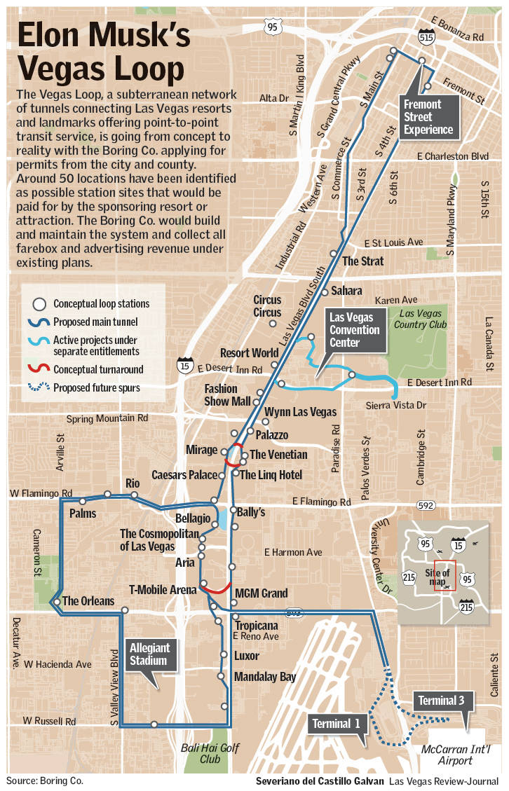 Las Vegas Orders Up a Boring Company Loop