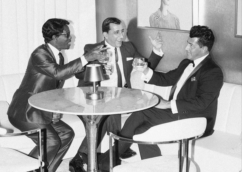 "The Rat Pack Is Back" cast is shown in a promotional photo. From left: Kyle Diamond, Chris Jas ...