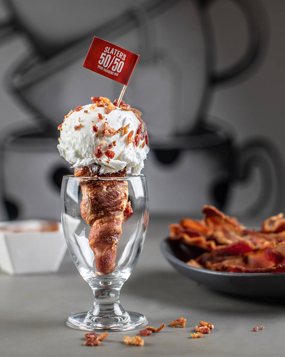 Bacon Ice Cream Cone