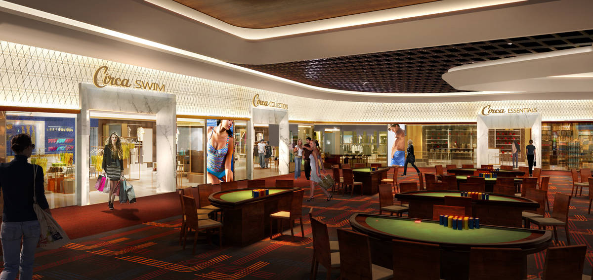 A rendering of Circa Collections, one of the retail components inside Circa. (Circa)