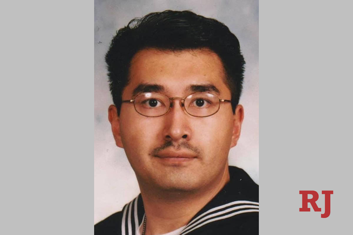 This early 2000s photo shows Lloyd Napouk in his Navy uniform. Napouk was shot and killed by La ...