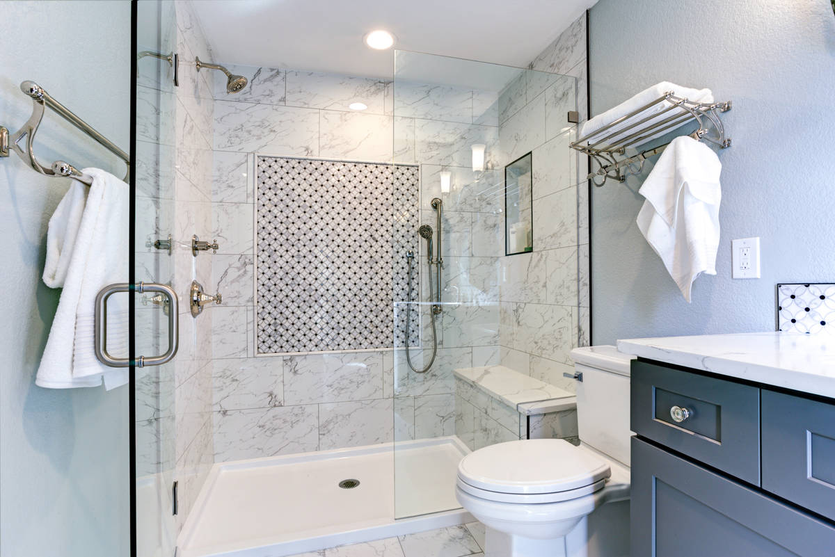 One of the biggest trends in master bathroom remodels is to eliminate the tub and then turn the ...