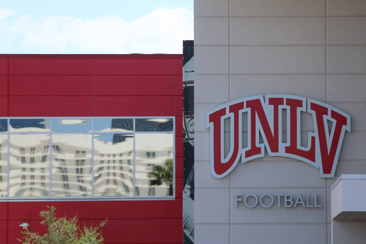 Fertitta Football Complex in Las Vegas, Tuesday, Aug. 11, 2020. (Erik Verduzco / Las Vegas Revi ...