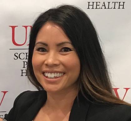 UNLV doctoral student Jacklynn De Leon is one of three student leaders for the contact tracing ...