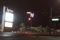 Police detained a person of interest as he exited the M Resort in Henderson late Monday, Oct. 1 ...