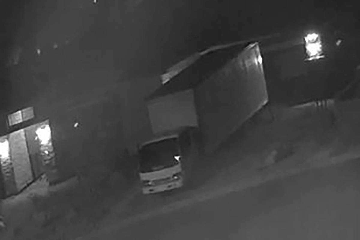 Police are searching for an older silver Ford F-150 pickup truck with an extended cab, along wi ...