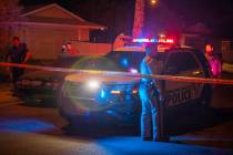 Las Vegas homicide detectives are investigating a stabbing death in the east valley Monday, Oct ...