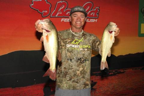 Tim Klinger, a professional bass angler from Boulder City, came from behind to win the prestigi ...