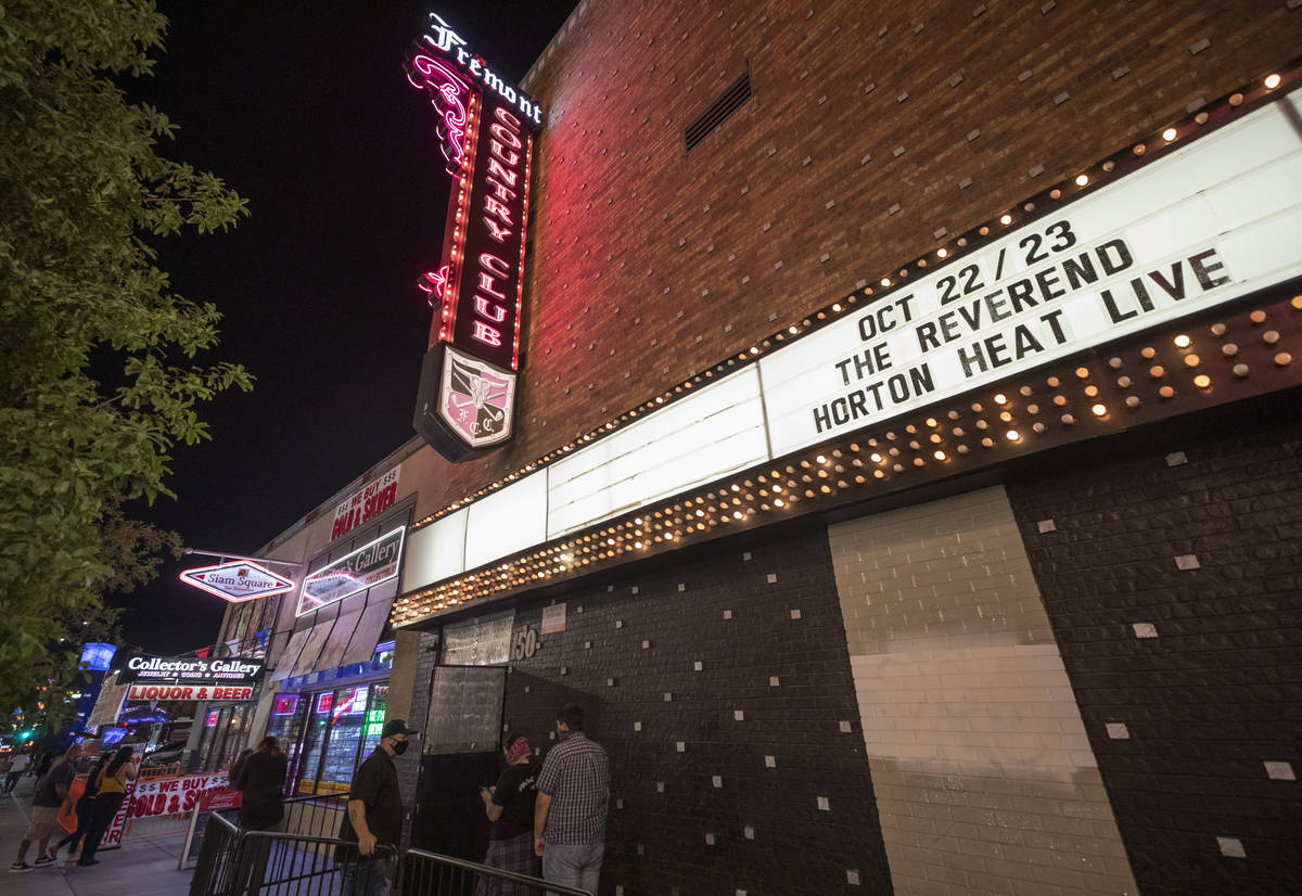 Reverend Horton Heat plays Las Vegas’ first concert since March Las