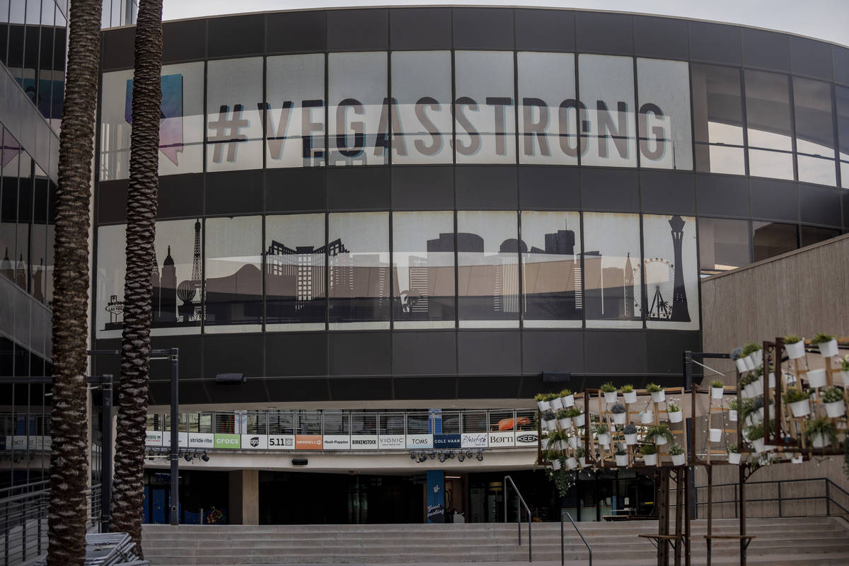 Zappos office space is seen in downtown Las Vegas on Thursday, Oct. 8, 2020. (Elizabeth Brumley ...