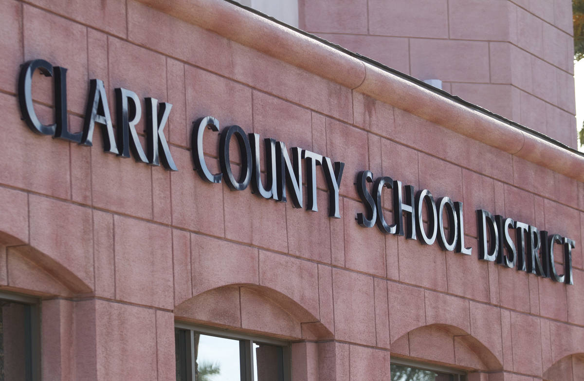 Clark County School District administration building (Review-Journal file photo)