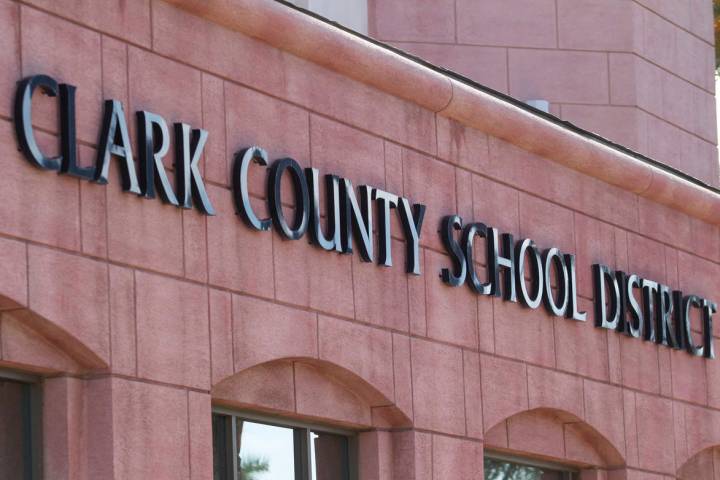 Clark County School District administration building located at 5100 West Sahara Ave. in Las Ve ...