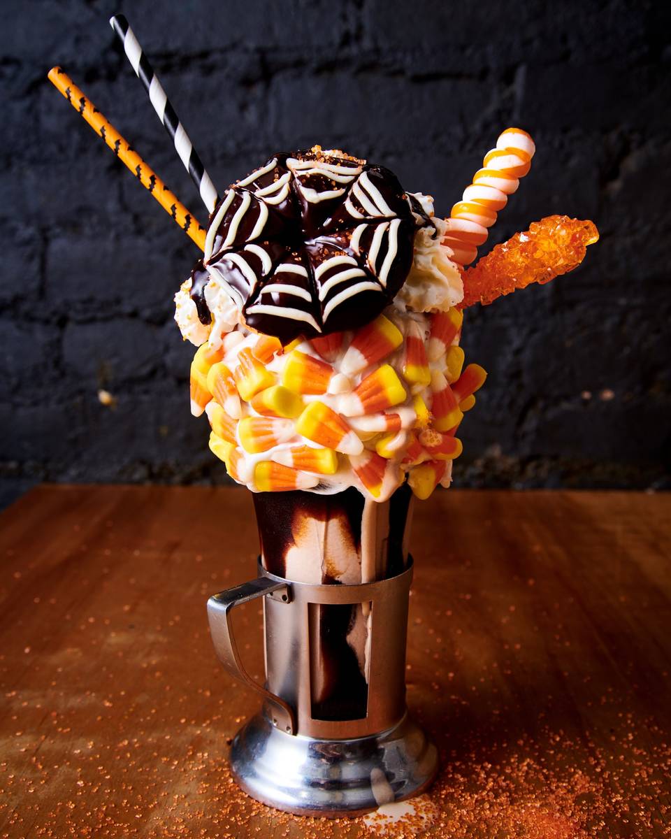 Halloween CrazyShake at Black Tap. (Black Tap)