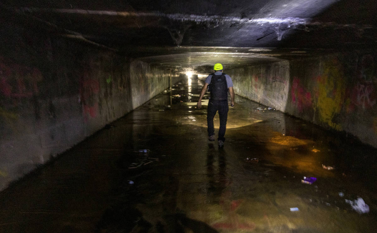 Las Vegas Loses Luster for Homeless Living in Underground Tunnels