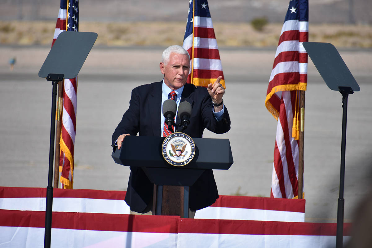 Mike Pence to speak at campaign rally in Reno | Las Vegas ...