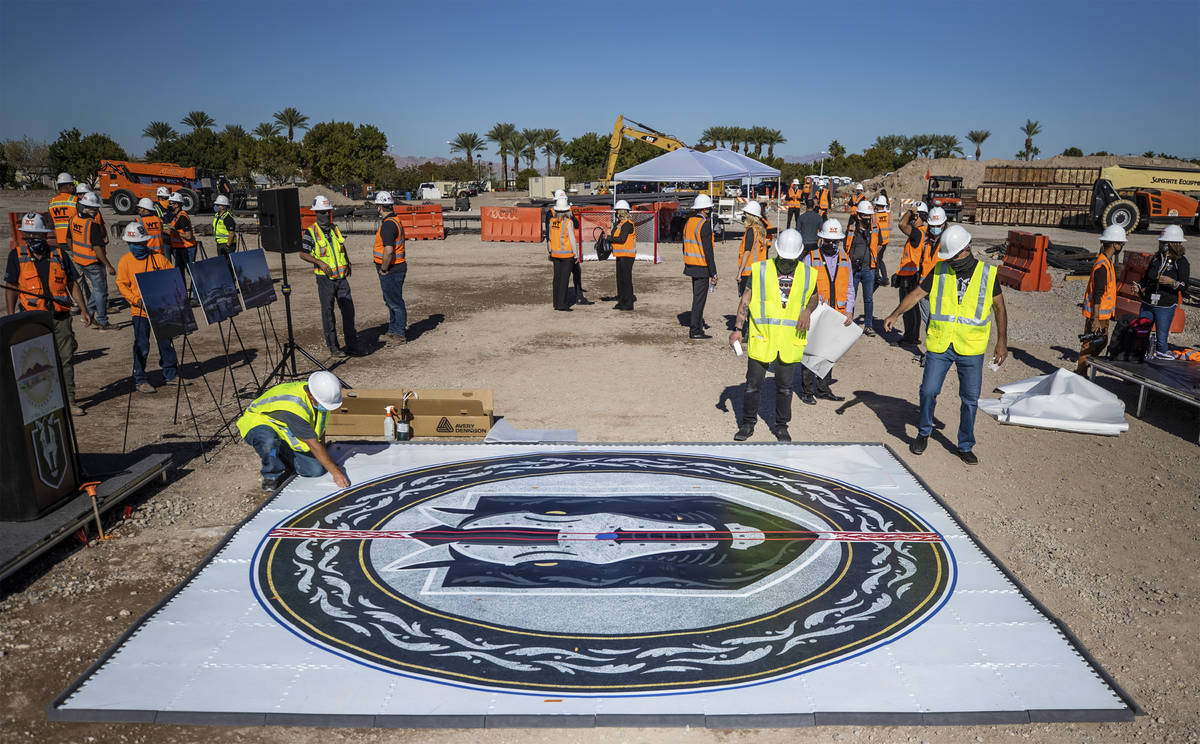 Dollar Loan Center arena taking shape in Henderson