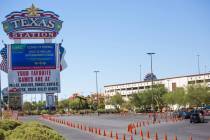 The Texas Station in Las Vegas is seen in this July 16, 2020, file photo. (Chris Day/Las Vegas ...