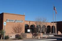 An exterior view of the Las Vegas Review-Journal at 1111 W. Bonanza Road in Las Vegas. (Chase S ...