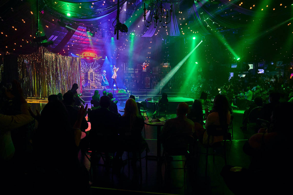 The return of "Absinthe" at Caesars Palace is shown on Wednesday, Oct. 28,2020. (Spiegelworld)