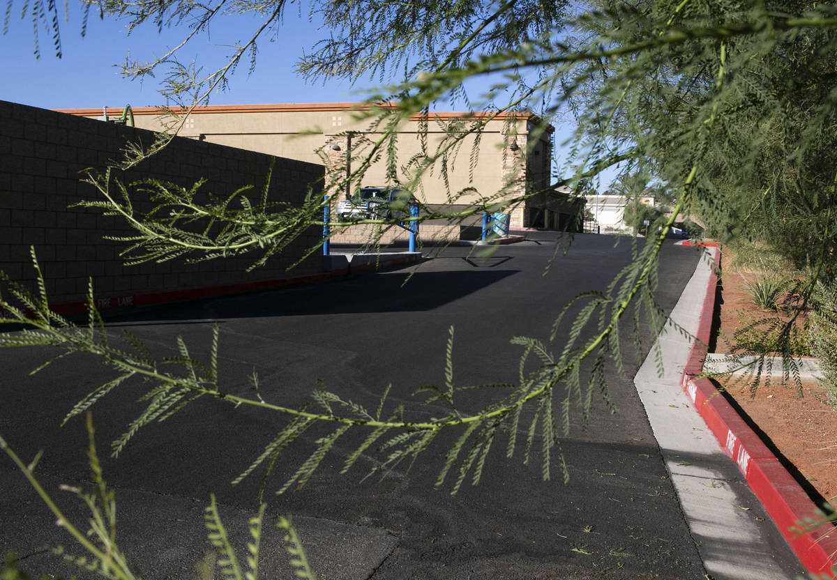 The alley behind the Quicky Wash at 1630 W. Sunset Road where Kory Lino, 17, was shot by Edward ...