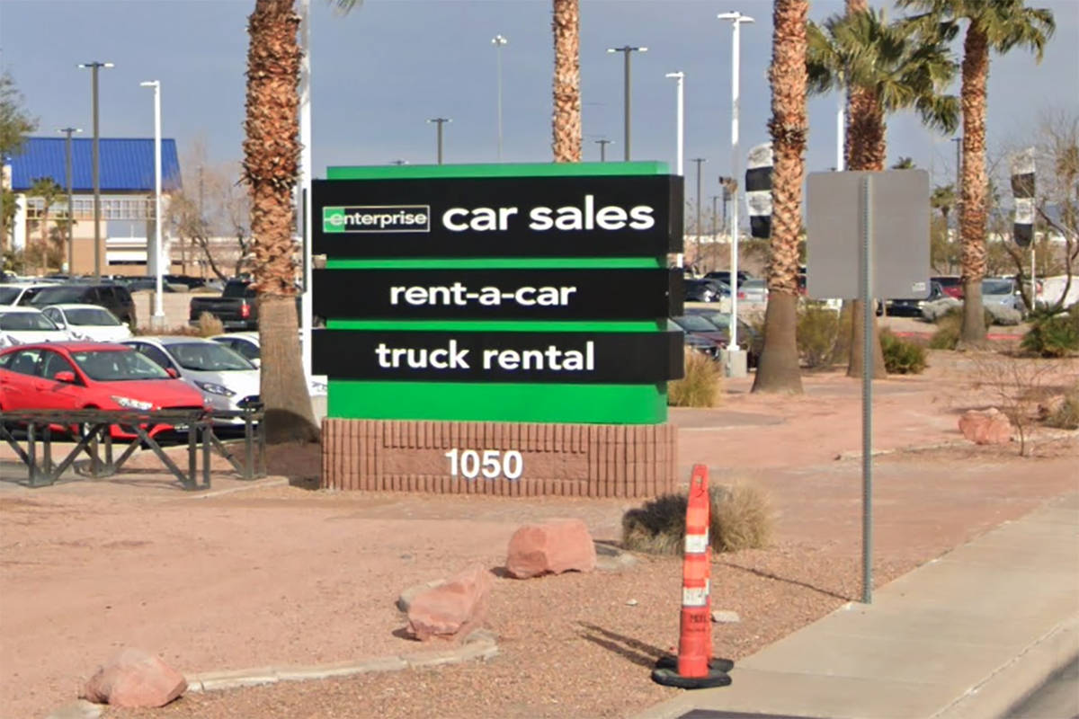 Enterprise RentACar at 1050 W. Warm Springs Road in Enterprise RentACar at 1050 W. Warm Springs Road in