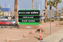 Enterprise Rent-A-Car at 1050 W. Warm Springs Road in Henderson. (Google)