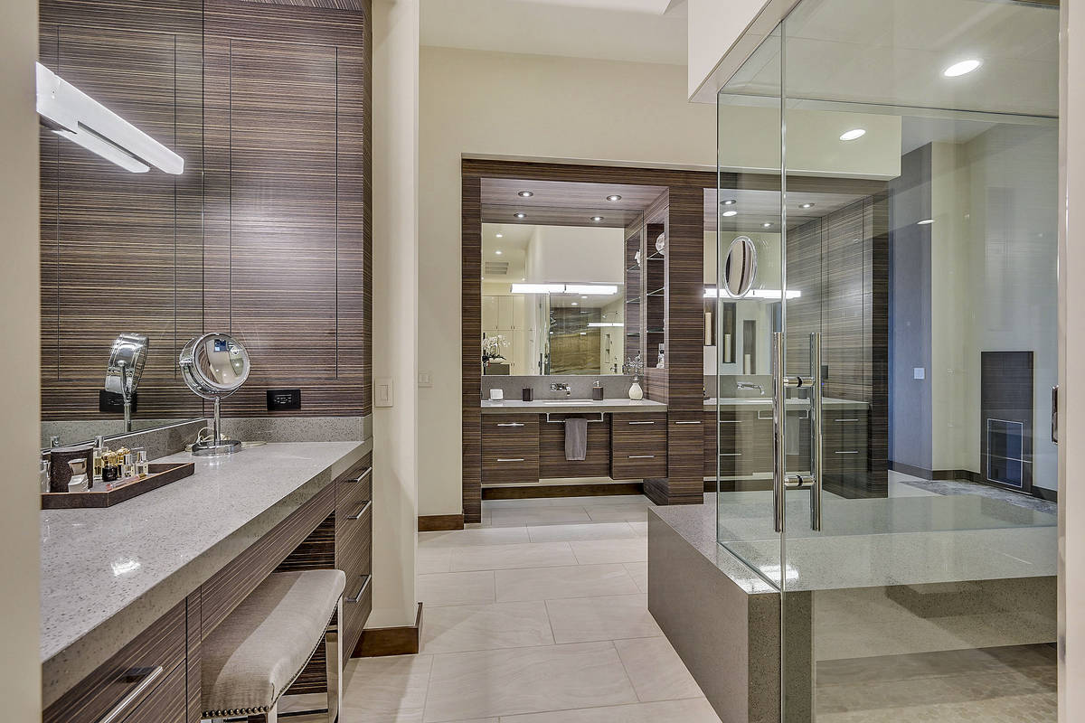 The master bath. (Huntington and Ellis)