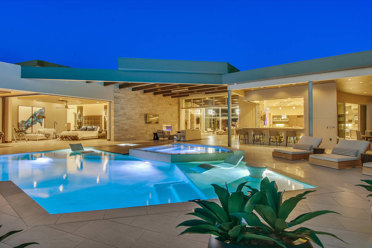 The pool. (Huntington and Ellis)