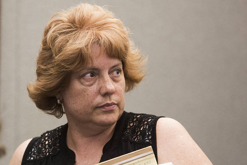 Disbarred Las Vegas lawyer Jeanne Winkler, who pleaded guilty to theft for stealing from client ...