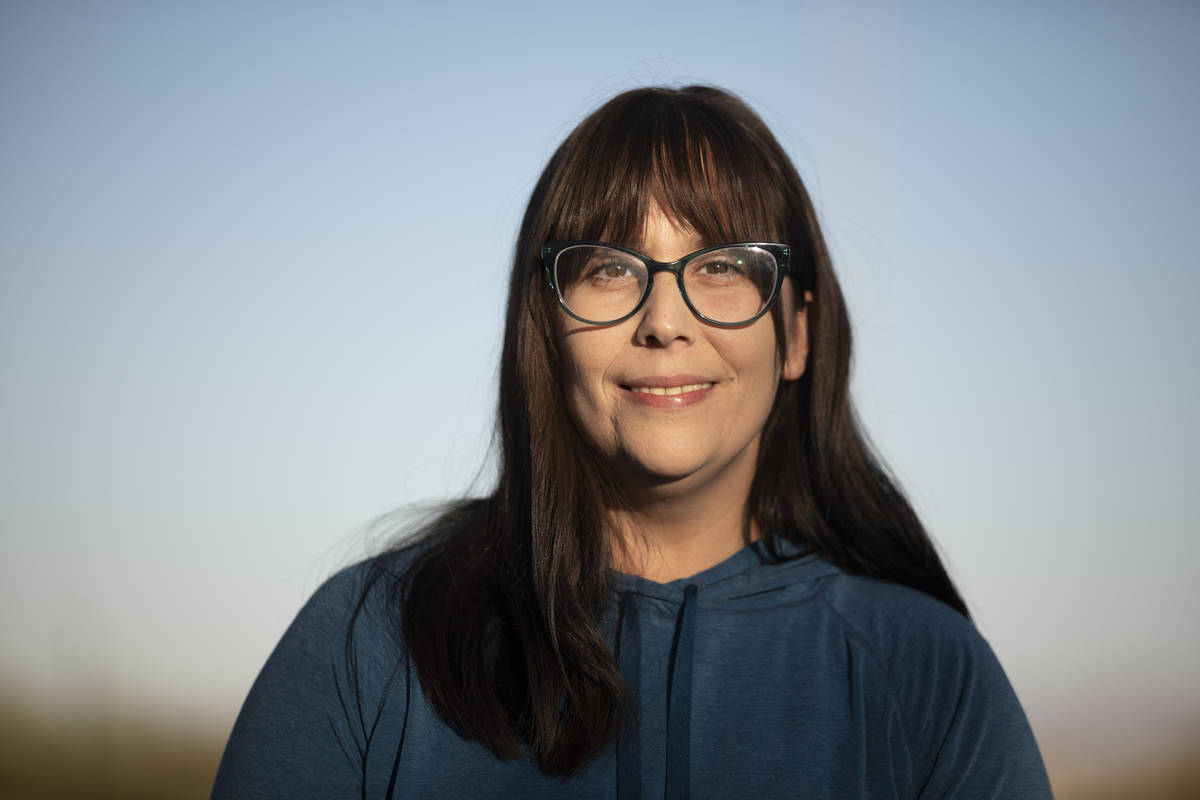 Rachel DiNola, a registered nurse and volunteer, is seen at Mountain's Edge Regional Park on Th ...