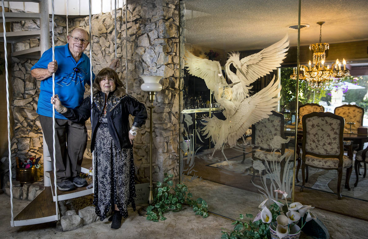 Richard and Sharon Weisbart have left their Las Vegas home largely unchanged since it was remod ...