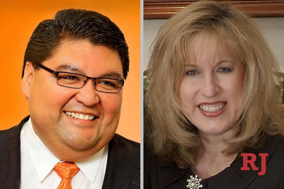 Romeo Perez and Michele Mercer, candidates for Family Court Department Z (Romeo Perez/Michele M ...