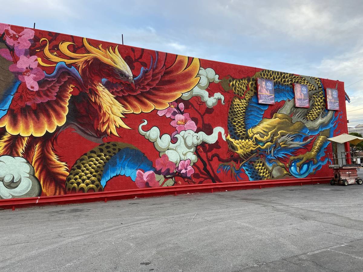 Brian Paco Alvarez advised on this mural created over the summer at Adult Superstores on West S ...