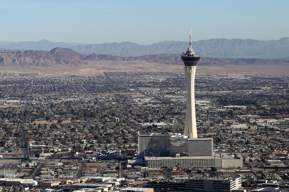 Tuesday, Nov. 3, 2020, will be the 198th day without rain at McCarran International Airport, ac ...