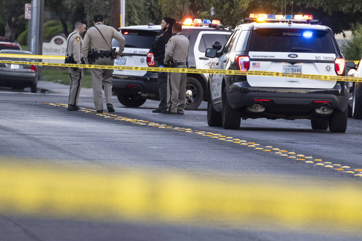 The Metropolitan Police Department is investigating after a man was shot at Harmon Avenue and C ...