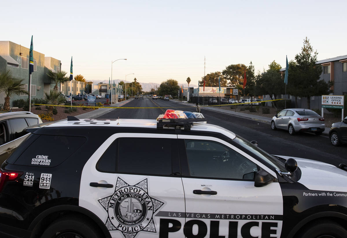 The Metropolitan Police Department is investigating after a man was shot at Harmon Avenue and C ...