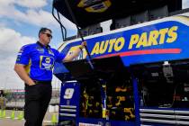 John Gianninoto, fueler for Chase Elliot (9), before the Monster Energy NASCAR Cup Series KC Ma ...