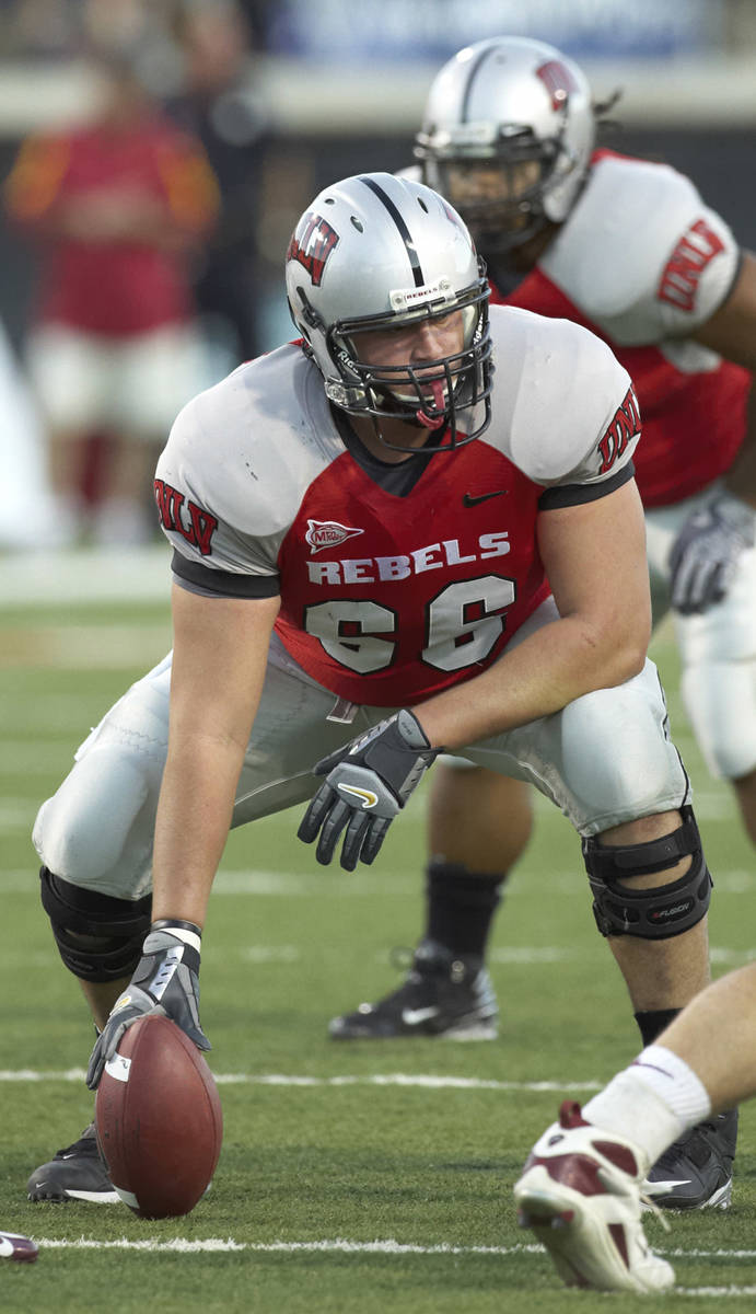 John Ginninoto. UNLV football vs. Iowa State at Sam Boyd Stadium on Sept. 20, 2008. UNLV won t ...