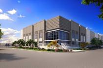A drawing of e-commerce firm Whitebox's newly leased industrial facility in North Las Vegas. (C ...