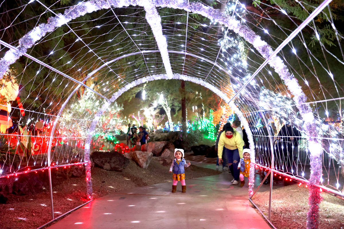 Ethel M Cactus Garden Lights reservations full Henderson Local