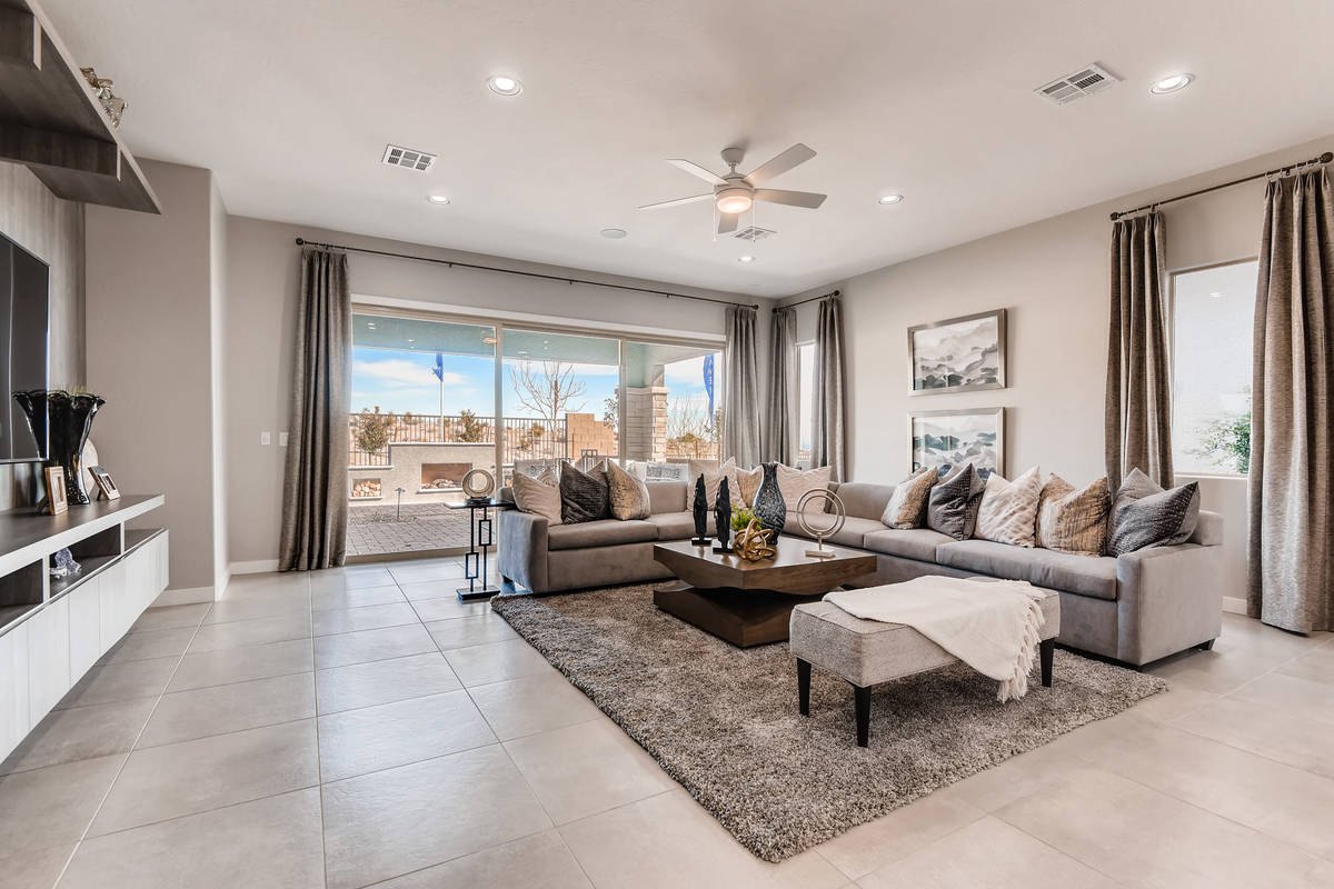 Bixby Creek by Woodside Homes is one of a dozen neighborhoods in the master-planned community o ...