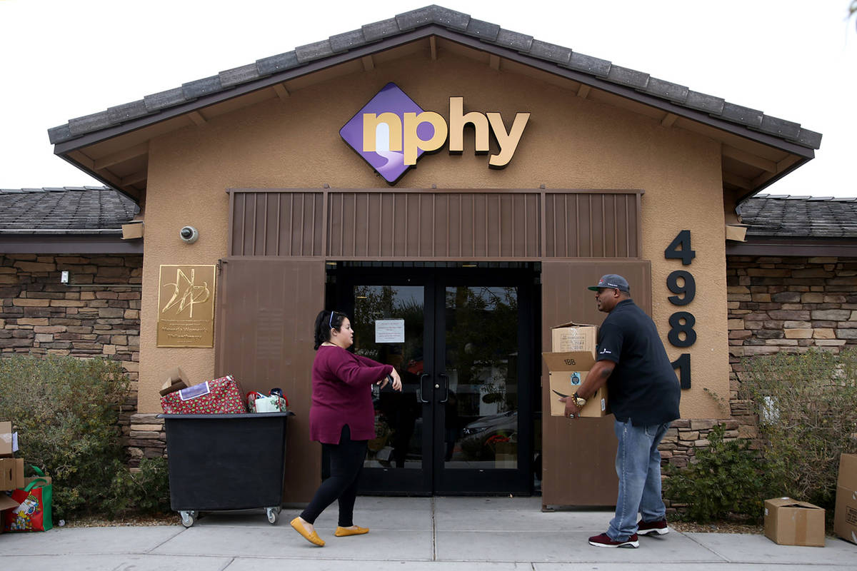 Nevada Partnership for Homeless Youth Communications and Donor Relations Manager Lanette Rivera ...