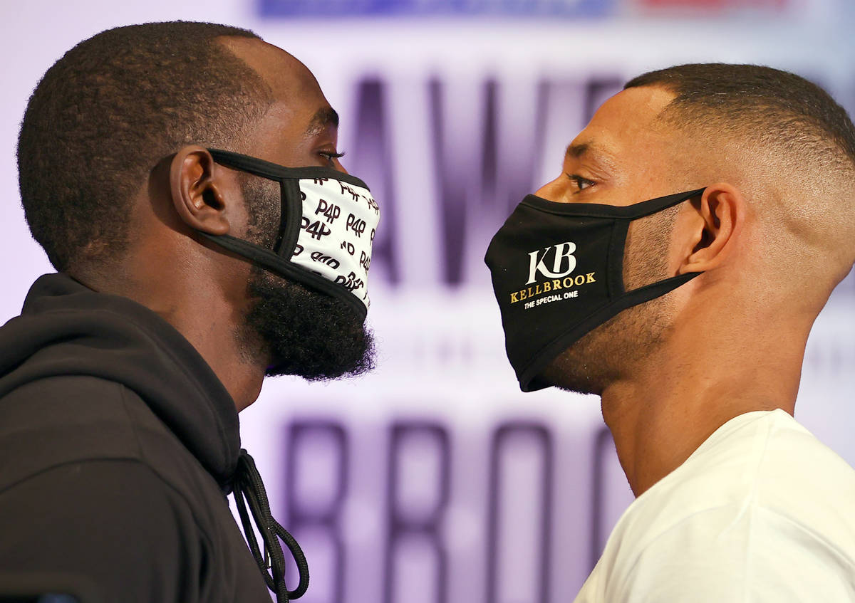 Terence Crawford and Kell Brook Final Press Conference at MGM Grand Conference Center on Novemb ...